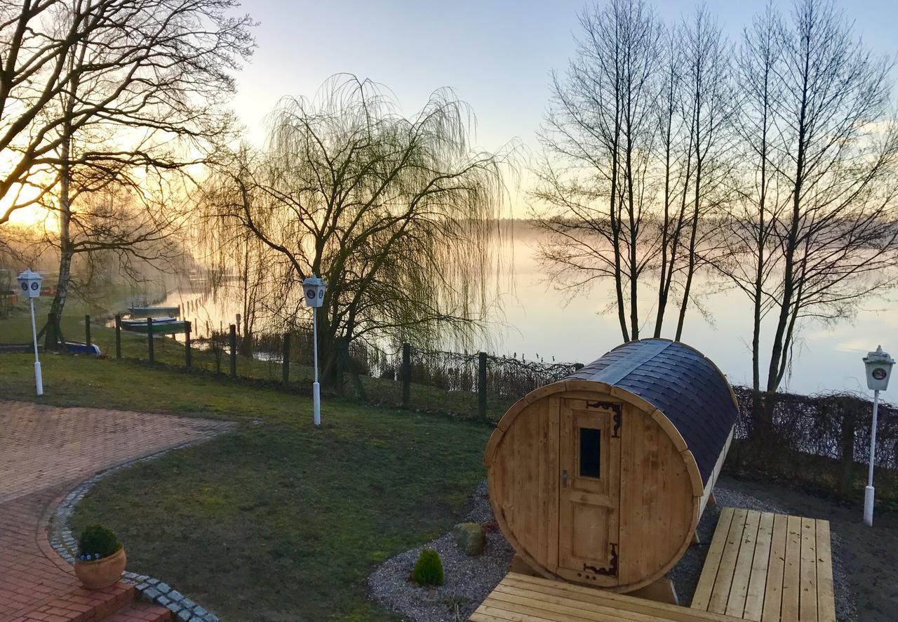 Hotel & Restaurant Haus Am See Locknitz Dış mekan fotoğraf